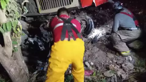 Se registró un fuerte accidente en la autopista Bacalar-Buenavista