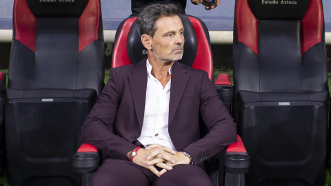 Diego Cocca en el Estadio Azteca