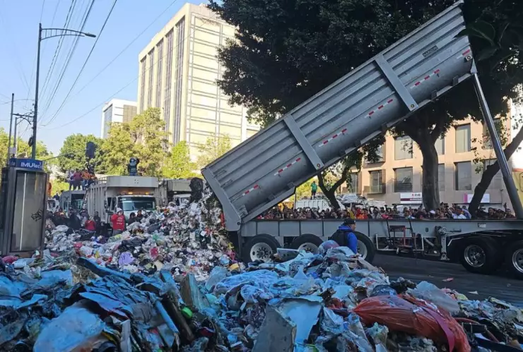 protesta en Fray Servando HOY 12 de diciembre 2025