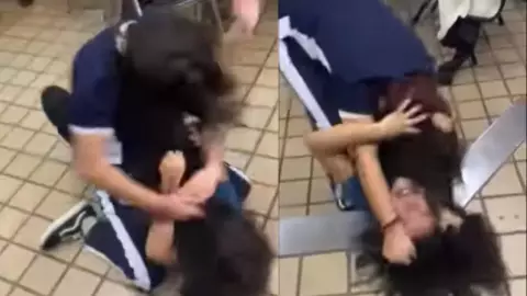 Alumnas del Cobach se pelean.jpg