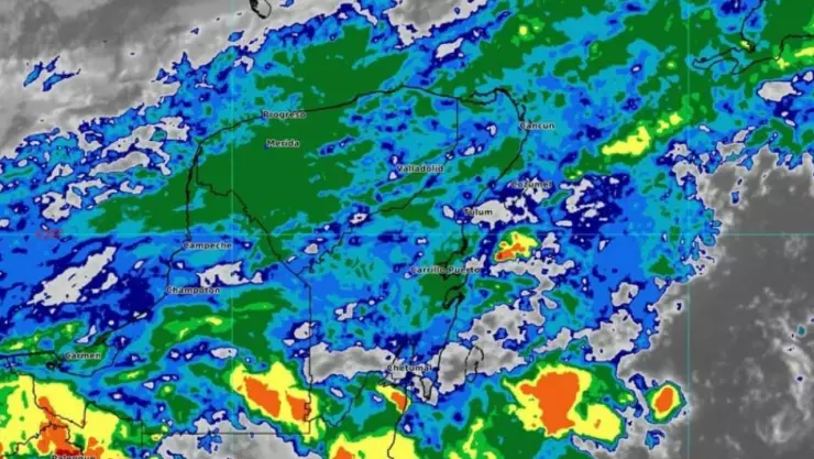 Clima 20 de octubre Lluvias en la Península por el frente frío