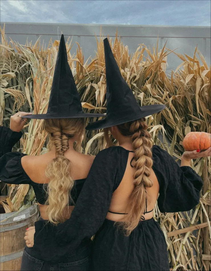 Doble trenza deshecha o zombie braids