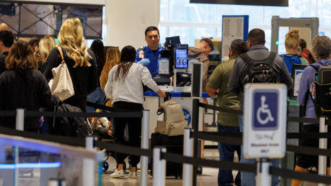 Los 4 aeropuertos de EEUU que tienen retrasos masivos hoy