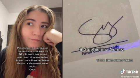 firma selena gomez tiktok