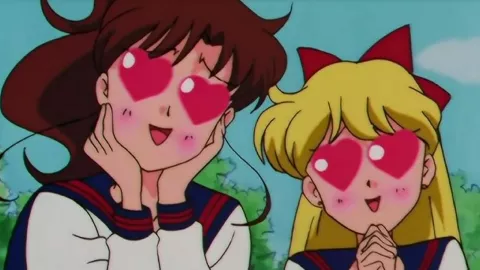 sailor jupiter y sailor venus