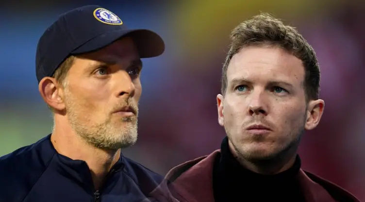 Thomas Tuchel y Julian Naggelsmann por el equipo del Bayern Munich