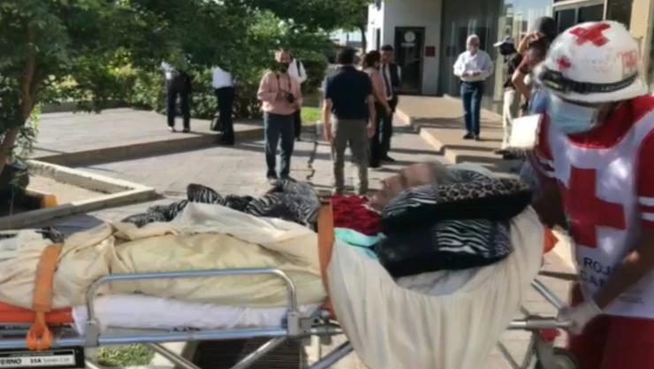 Pensión camilla de hospital Reynosa mujer