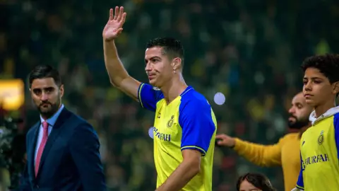 Cristiano Ronaldo con la camiseta del Al Nassr