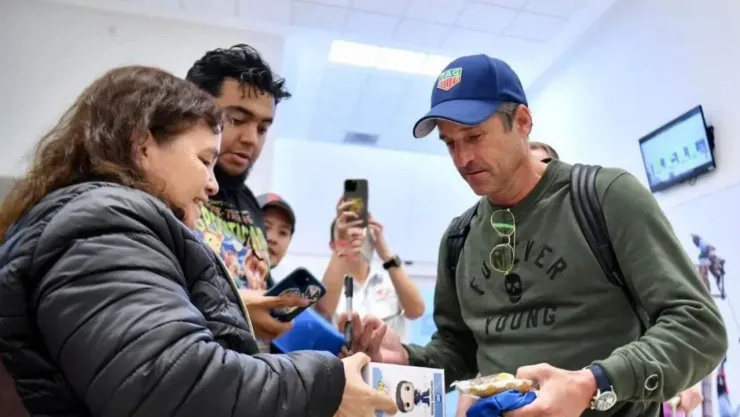 Patrick Dempsey visita México a Carrera Panamericana