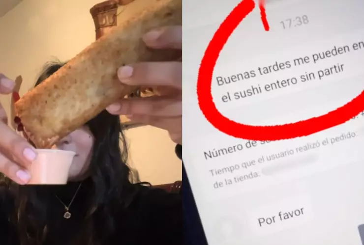 Sushi sin cortar, nueva tendencia en redes