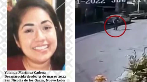 Yolanda Martínez desaparición video Nuevo León