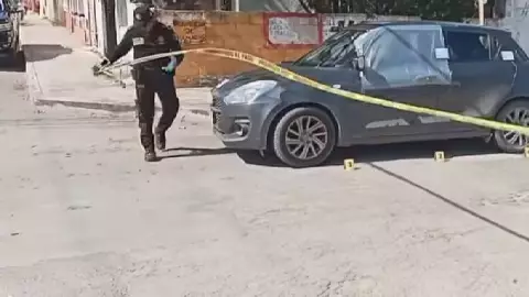 Presunto ASALTO a CHOFER de plataforma en MÉRIDA, adulto mayor resulto herido