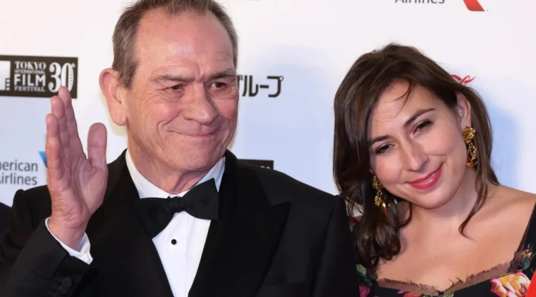 Tommy Lee Jones y su hija Victoria