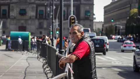 Retiral pista de hielo Zácalo