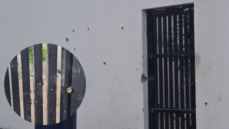 Balean casa en la colonia Adolfo López Mateos, en Culiacán