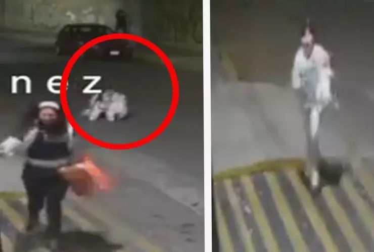 Abandonan a su hija en balacera