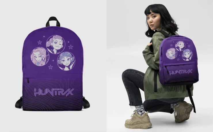 Mochila HUNTRIX KPop Demon Hunters