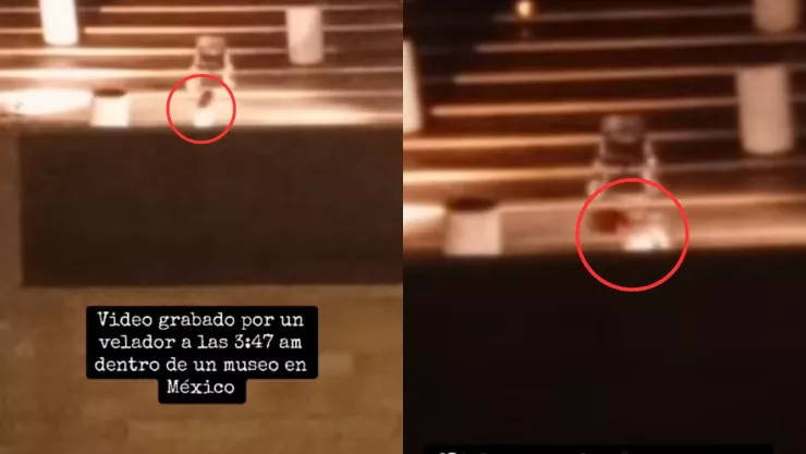 VIDEO | Velador capta a supuesta mujer fantasma moviéndose muy extraño dentro de un museo de la CDMX