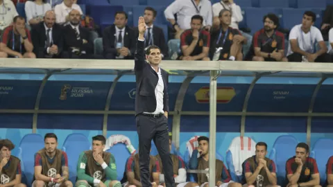 Fernando Hierro como DT de la Selecci&oacute;n de Espa&ntilde;a