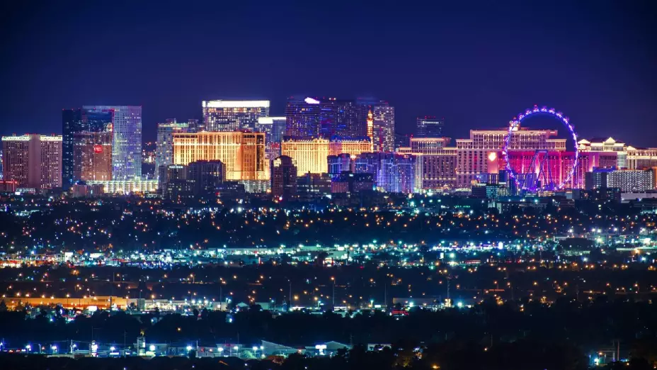 La mágica ciudad de Las Vegas, Nevada