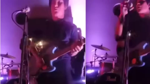 Cantante peruano sufre descarga eléctrica durante una presentación en Lima