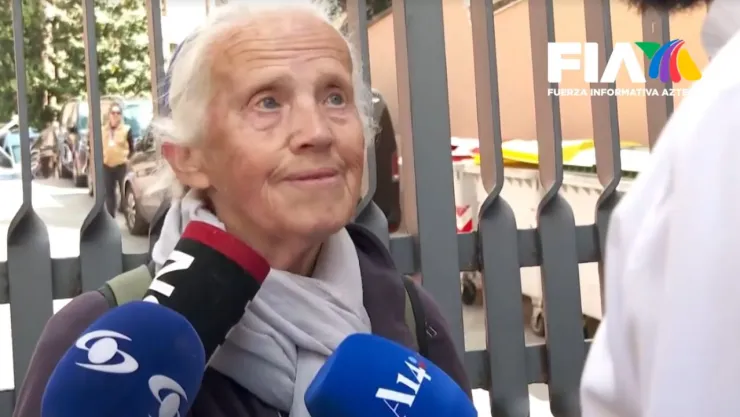 Genevieve Jeanningros, la monja franciscana amiga del Papa Francisco.