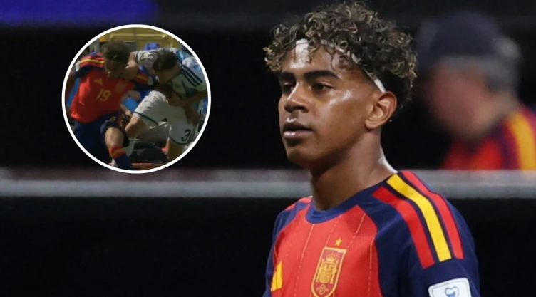 La posible roja en el España vs Argentina