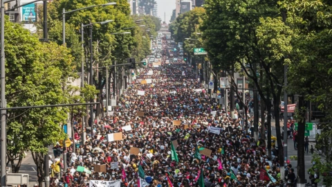 Marchas CDMX hoy 16 de agosto 2025