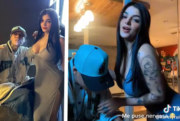 Karely Ruiz le baila a Santa Fe Klan