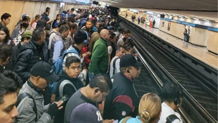 Líneas del Metro CDMX con retrasos