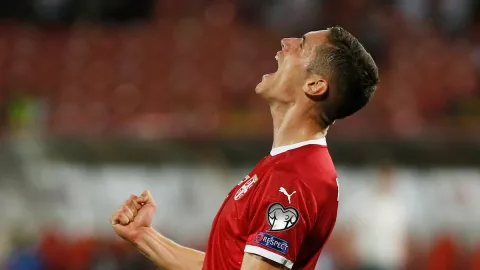 Nikola Milenkovic con Serbia