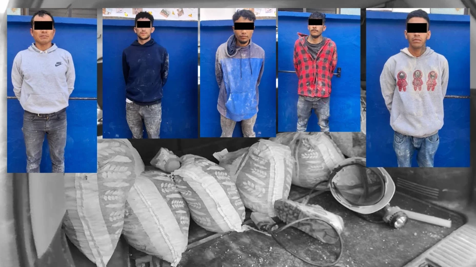 ladrones de minerales