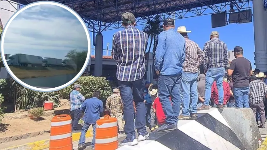 Productores en caseta de Costa Rica