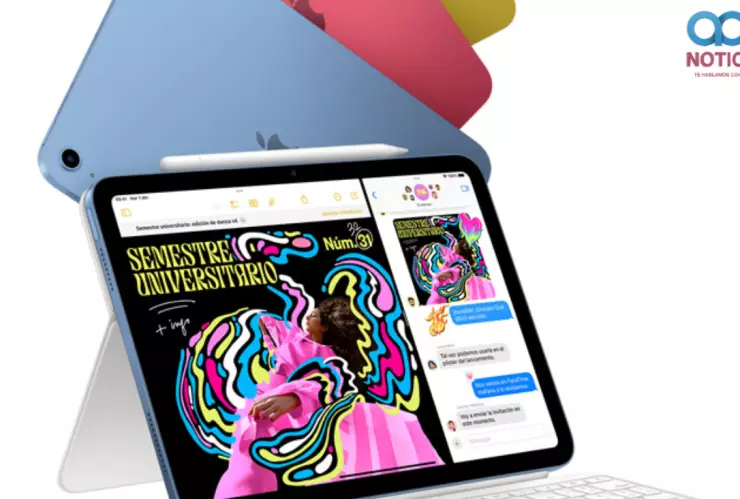 El Apple iPad A16 viene en varios colores