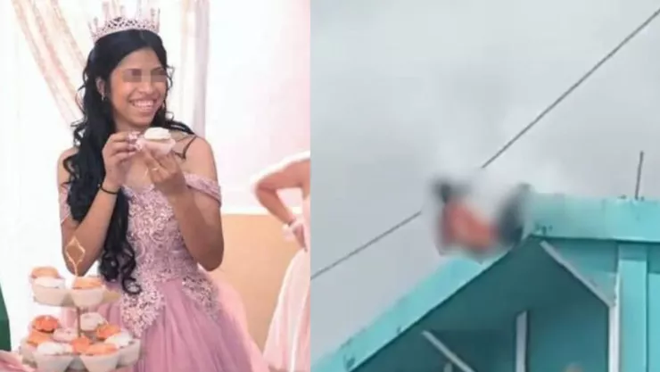 Quinceñaera electrocutada
