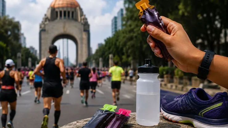 El secreto de los corredores para reporner energía en el Medio Maratón CDMX 2026 y otras competencias: los geles para correr