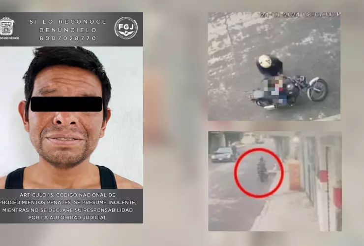 Presunto asesino de comerciante en Edomex fue detenido.