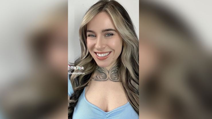 Influencer Rebekka Blue