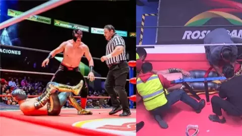 VIDEO_ Luchador Oro Jr. sufre BRUTAL LESION en combate en la Arena México.jpg