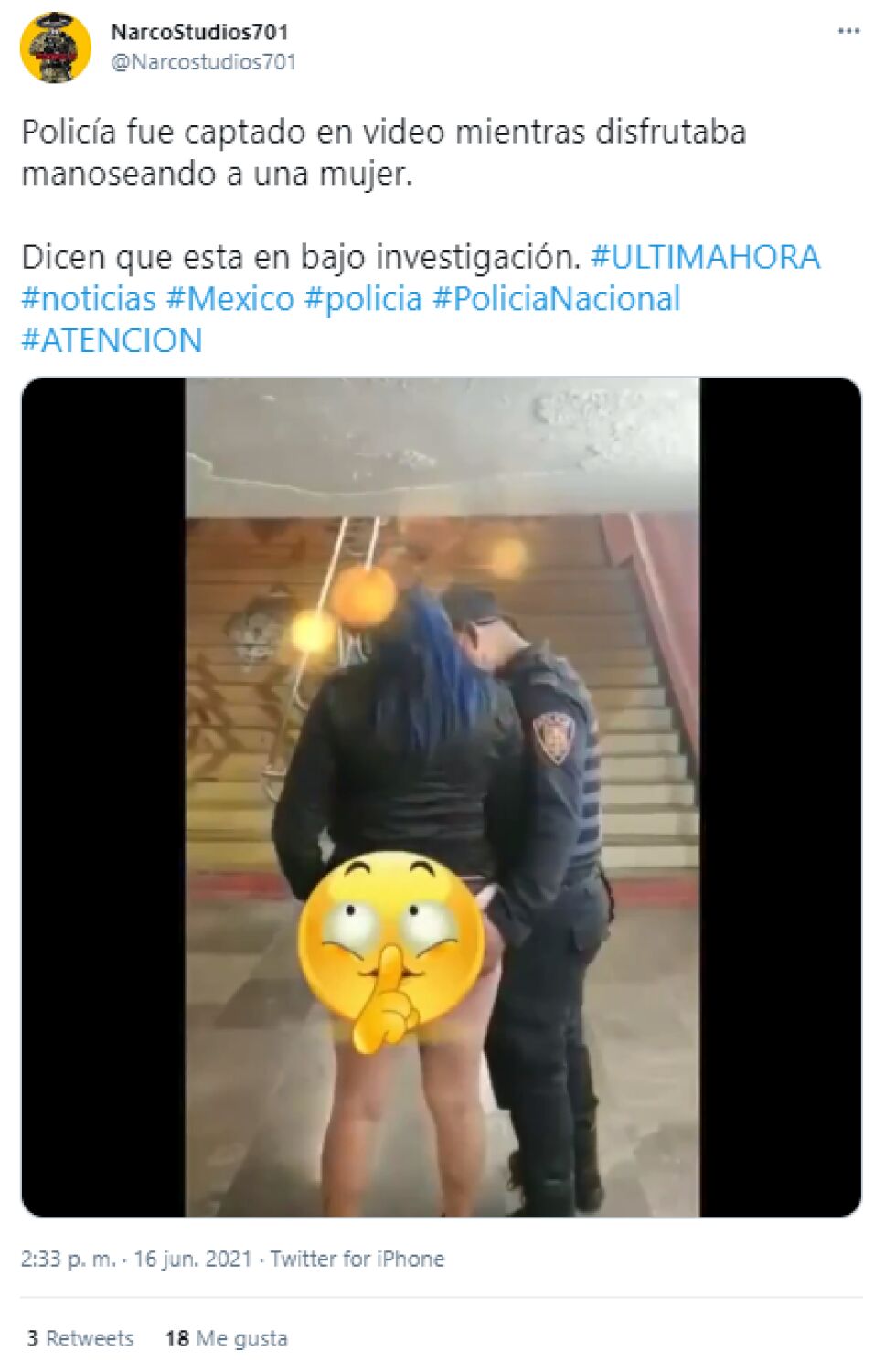 Policía Metro CDMX