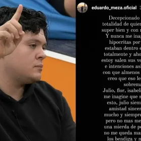 Eduardo Meza arremete contra excompañeros académicos