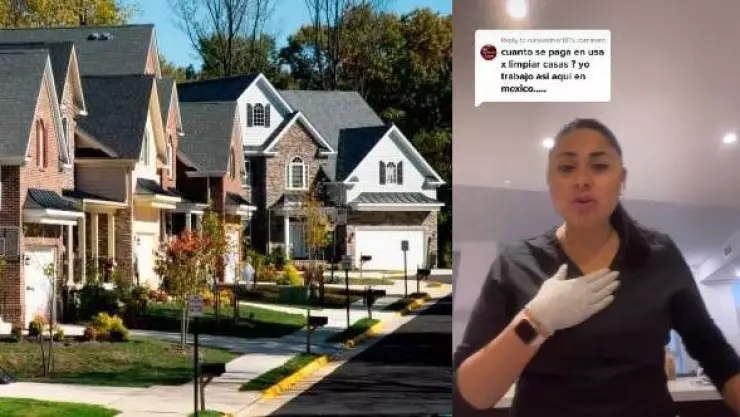 Tiktoker mexicana en EUA