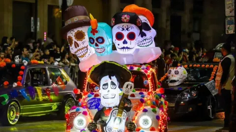 Desfile de Calaveras 2024 así se vivió este 2 de noviembre en Aguascalientes (FOTOS)