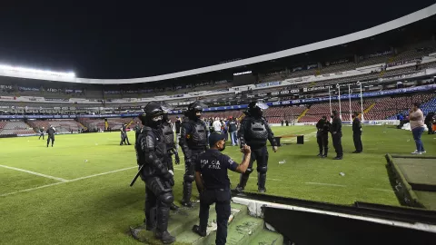 Disturbios en el estadio