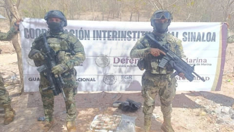 Desmantelan campamentos y desactivan antenas criminales que operaban en Sinaloa