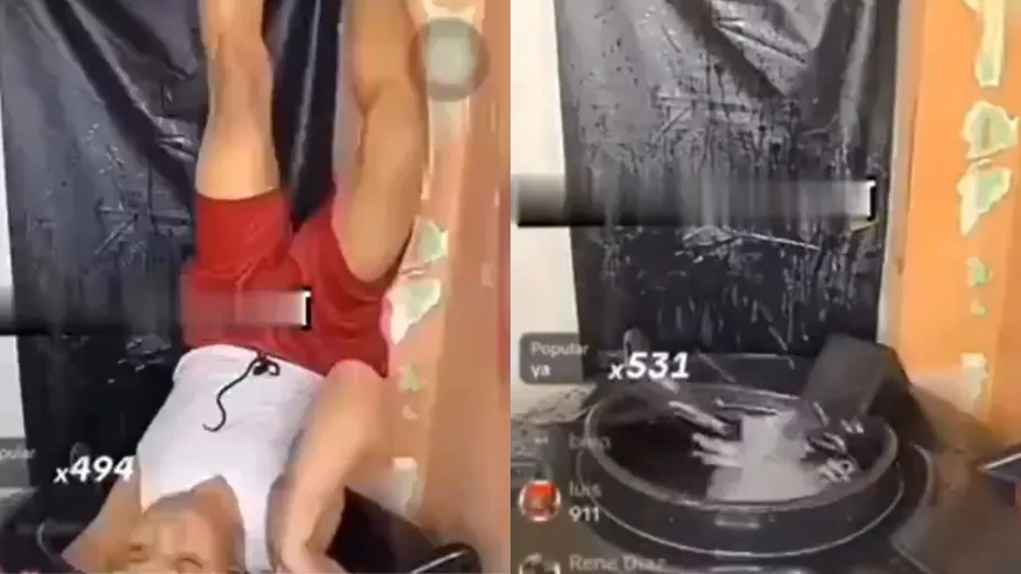 VIDEO | Joven muere ahogado durante transmisión en vivo en TikTok