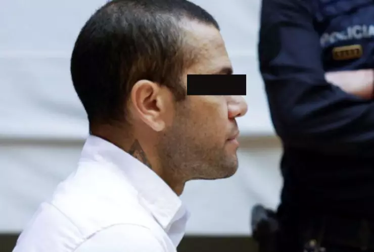 Dani Alves, en su juicio