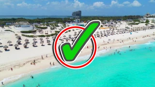 Estas son las playas de Cancún en las que puedes nadar HOY 24 de noviembre de 2025.webp