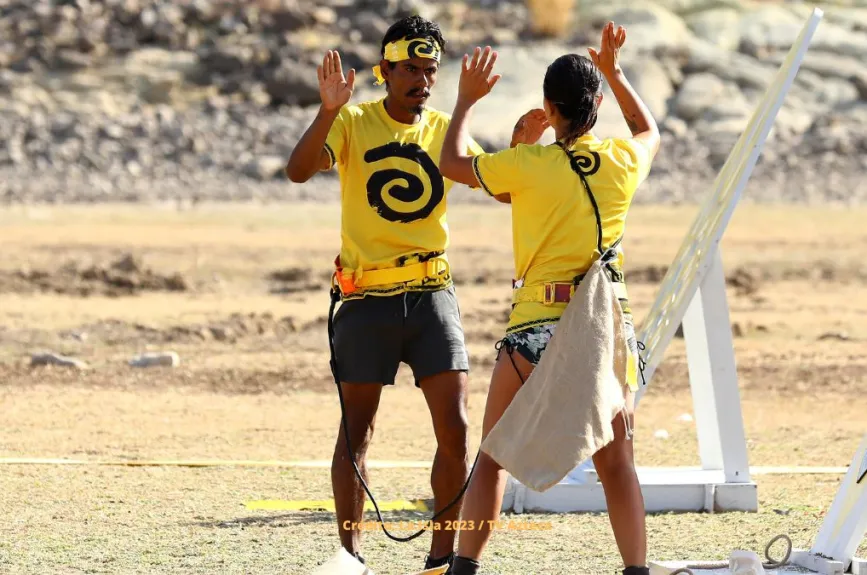 Julieta y Andrés, son los ganadores de la segunda ronda y quedan a salvo del castigo