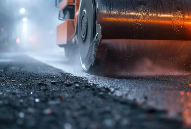 Trabajos en carretera